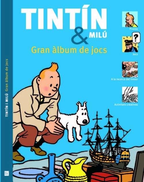 TINTÍN Y MILÚ GRAN ÀLBUM DE JOCS | 9788494182891 | GUY HARVEY Y SIMON BEECROFT | Llibreria L'Altell - Llibreria Online de Banyoles | Comprar llibres en català i castellà online - Llibreria de Girona