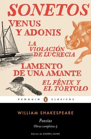 POESÍAS (OBRA COMPLETA 5) | 9788491051381 | SHAKESPEARE, WILLIAM | Llibreria Online de Banyoles | Comprar llibres en català i castellà online