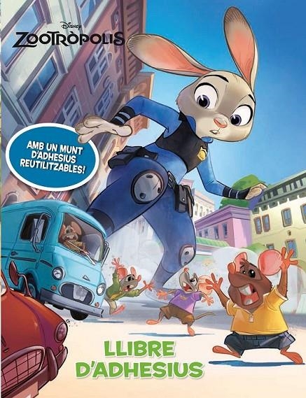 ZOOTRÒPOLIS. LLIBRE D ADHESIUS | 9788416520077 | DISNEY | Llibreria Online de Banyoles | Comprar llibres en català i castellà online