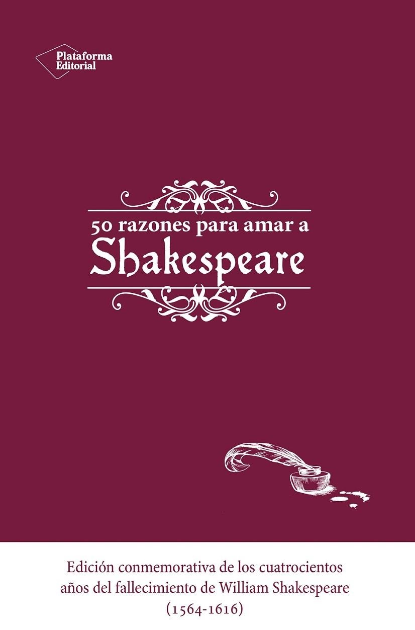 CINCUENTA RAZONES PARA AMAR A SHAKESPEARE | 9788416620173 | Llibreria L'Altell - Llibreria Online de Banyoles | Comprar llibres en català i castellà online - Llibreria de Girona