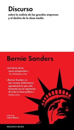 EL DISCURSO | 9788416420872 | SANDERS, BERNIE | Llibreria L'Altell - Llibreria Online de Banyoles | Comprar llibres en català i castellà online - Llibreria de Girona