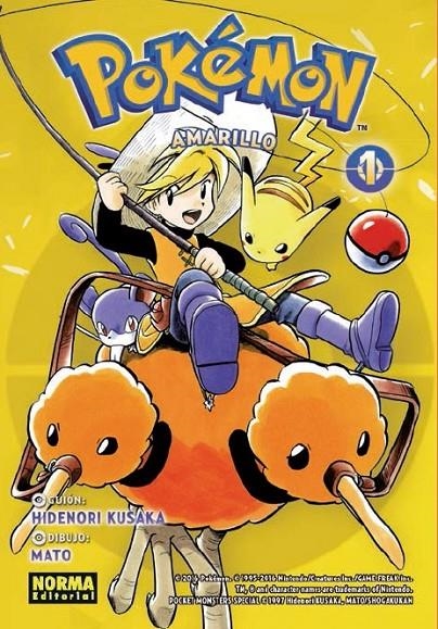 POKÉMON AMARILLO 1 | 9788467922028 | KUSAKA, HIDENORI | Llibreria Online de Banyoles | Comprar llibres en català i castellà online