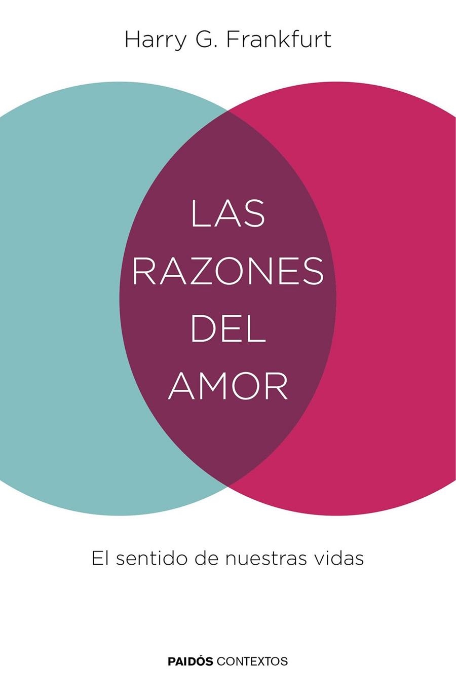 LAS RAZONES DEL AMOR | 9788449332074 | HARRY G. FRANKFURT | Llibreria L'Altell - Llibreria Online de Banyoles | Comprar llibres en català i castellà online - Llibreria de Girona