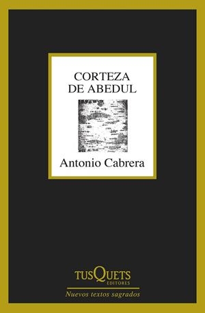 CORTEZA DE ABEDUL | 9788490662892 | ANTONIO CABRERA | Llibreria L'Altell - Llibreria Online de Banyoles | Comprar llibres en català i castellà online - Llibreria de Girona