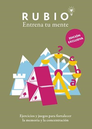 ENTRENA TU MENTE. EJERCICIOS Y JUEGOS PARA FORTALECER LA MEMORIA Y LA CONCENTRAC | 9788403515017 | CUADERNOS RUBIO | Llibreria L'Altell - Llibreria Online de Banyoles | Comprar llibres en català i castellà online - Llibreria de Girona