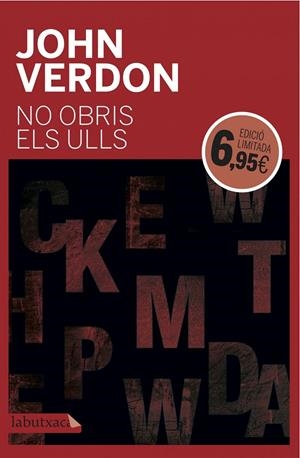 NO OBRIS ELS ULLS | 9788416600014 | VERDON, JOHN | Llibreria L'Altell - Llibreria Online de Banyoles | Comprar llibres en català i castellà online - Llibreria de Girona