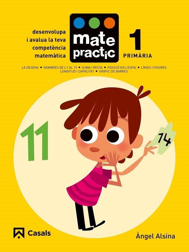 QUADERN MATEPRACTIC 1 PRIMÀRIA | 9788421858349 | ALSINA PASTELLS, ÀNGEL | Llibreria L'Altell - Llibreria Online de Banyoles | Comprar llibres en català i castellà online - Llibreria de Girona