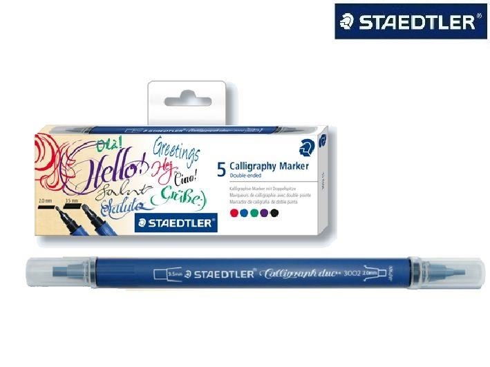 ROTULADORS DE CALIGRAFIA DOBLE PUNTA | 4007817186503 | Llibreria Online de Banyoles | Comprar llibres en català i castellà online