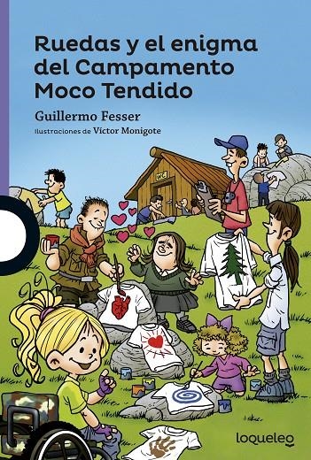 RUEDAS Y EL ENIGMA DEL CAMPAMENTO MOCO TENDIDO | 9788491220183 | FESSER, GUILLERMO | Llibreria L'Altell - Llibreria Online de Banyoles | Comprar llibres en català i castellà online - Llibreria de Girona