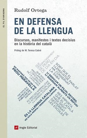 EN DEFENSA DE LA LLENGUA | 9788415307235 | ORTEGA ROBERT, RUDOLF | Llibreria L'Altell - Llibreria Online de Banyoles | Comprar llibres en català i castellà online - Llibreria de Girona