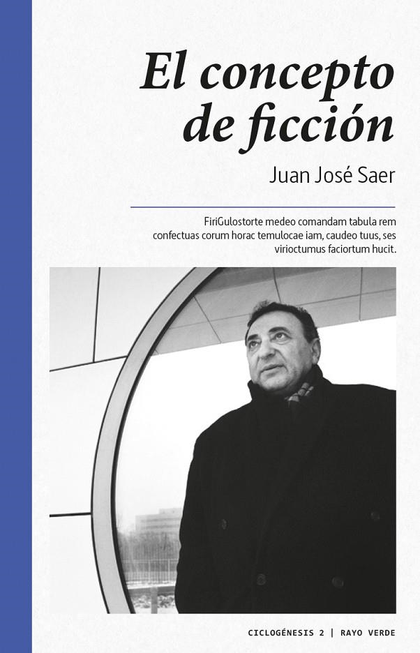 CONCEPTO DE FICCIÓN, EL | 9788416689071 | SAER, JUAN JOSÉ | Llibreria Online de Banyoles | Comprar llibres en català i castellà online