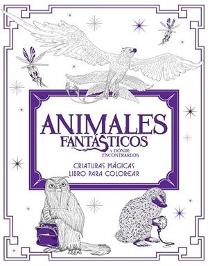 ANIMALES FANTÁSTICOS Y DÓNDE ENCONTRARLOS: CRIATURAS MÁGICAS. LIBRO PARA COLOREA | 9788491390312 | BROS., WARNER | Llibreria Online de Banyoles | Comprar llibres en català i castellà online