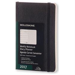 AGENDA MOLESKINE 2017 WEEKLY NOTEBOOK DIARY/PLANNER AGENDA-CARNET SEMAINIER SOFT COVER NEGRE | 8051272893335 | MOLESKINE | Llibreria L'Altell - Llibreria Online de Banyoles | Comprar llibres en català i castellà online - Llibreria de Girona