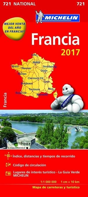 MAPA NATIONAL FRANCIA | 9782067218659 | VARIOS AUTORES | Llibreria Online de Banyoles | Comprar llibres en català i castellà online
