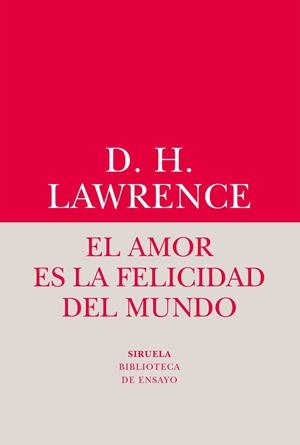 AMOR ES LA FELICIDAD DEL MUNDO, EL | 9788416964482 | LAWRENCE, DAVID HERBERT | Llibreria Online de Banyoles | Comprar llibres en català i castellà online