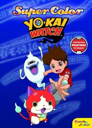 YO-KAI WATCH. SUPERCOLOR | 9788408167709 | YO-KAI WATCH | Llibreria L'Altell - Llibreria Online de Banyoles | Comprar llibres en català i castellà online - Llibreria de Girona