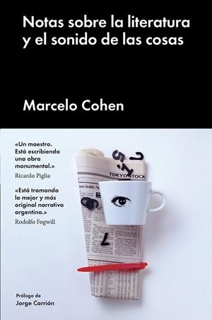 NOTAS SOBRE LA LITERATURA Y EL SONIDO DE LAS COSAS | 9788416665716 | COHEN, MARCELO | Llibreria L'Altell - Llibreria Online de Banyoles | Comprar llibres en català i castellà online - Llibreria de Girona