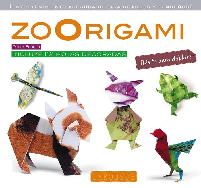 ZOORIGAMI | 9788415785705 | LAROUSSE EDITORIAL | Llibreria Online de Banyoles | Comprar llibres en català i castellà online