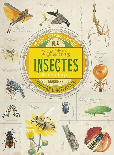 COL.LECCIÓ DE CURIOSITATS. INSECTES | 9788416641734 | LAROUSSE EDITORIAL | Llibreria Online de Banyoles | Comprar llibres en català i castellà online