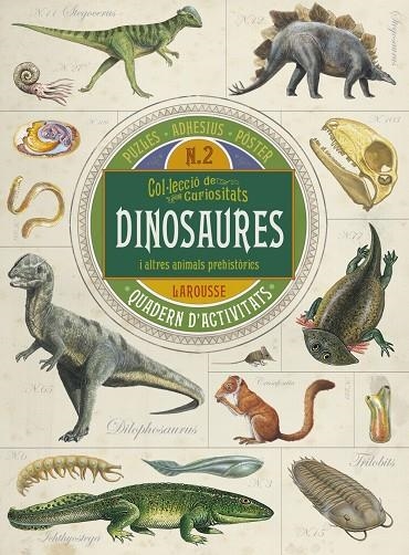 COL.LECCIÓ DE CURIOSITATS. DINOSAURES | 9788416641710 | LAROUSSE EDITORIAL | Llibreria Online de Banyoles | Comprar llibres en català i castellà online