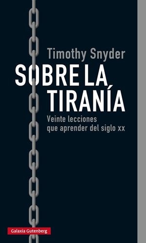 SOBRE LA TIRANÍA | 9788416734979 | SNYDER, TIMOTHY | Llibreria L'Altell - Llibreria Online de Banyoles | Comprar llibres en català i castellà online - Llibreria de Girona