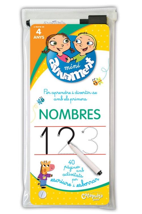 AVIVAMENT PER ESCRIURE I ESBORRAR - NOMBRES | 9789876374682 | LOS EDITORES DE PLAYBAC | Llibreria L'Altell - Llibreria Online de Banyoles | Comprar llibres en català i castellà online - Llibreria de Girona