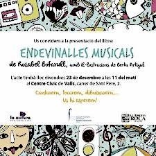 ENDEVINALLES MUSICALS | 9788494537219 | BOFARULL FIGUEROLA, ROSABEL | Llibreria L'Altell - Llibreria Online de Banyoles | Comprar llibres en català i castellà online - Llibreria de Girona