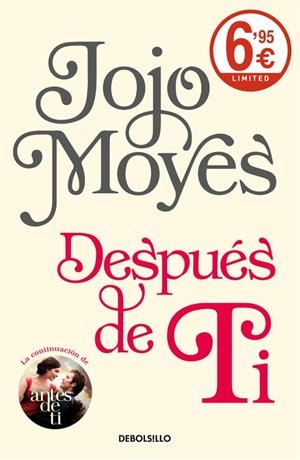 DESPUÉS DE TI | 9788466340878 | MOYES, JOJO | Llibreria L'Altell - Llibreria Online de Banyoles | Comprar llibres en català i castellà online - Llibreria de Girona