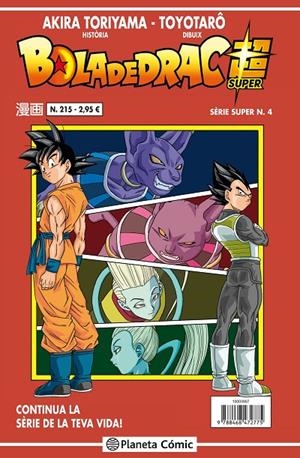 BOLA DE DRAC SÈRIE VERMELLA Nº 215 | 9788416889877 | TORIYAMA, AKIRA | Llibreria Online de Banyoles | Comprar llibres en català i castellà online