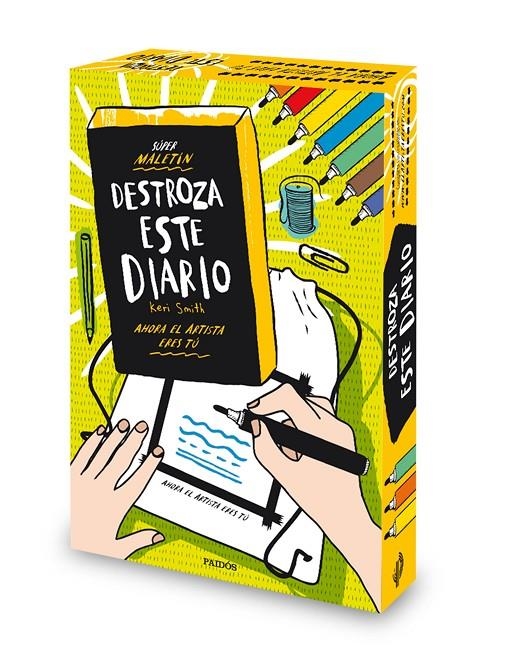 SÚPER MALETÍN DESTROZA ESTE DIARIO | 9788449333576 | SMITH, KERI | Llibreria L'Altell - Llibreria Online de Banyoles | Comprar llibres en català i castellà online - Llibreria de Girona
