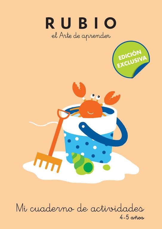 MI CUADERNO DE ACTIVIDADES (4 - 5 AÑOS) | 9788416220588 | CUADERNOS RUBIO | Llibreria L'Altell - Llibreria Online de Banyoles | Comprar llibres en català i castellà online - Llibreria de Girona