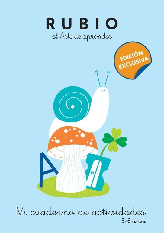 MI CUADERNO DE ACTIVIDADES (5 - 6 AÑOS) | 9788416220601 | CUADERNOS RUBIO | Llibreria L'Altell - Llibreria Online de Banyoles | Comprar llibres en català i castellà online - Llibreria de Girona