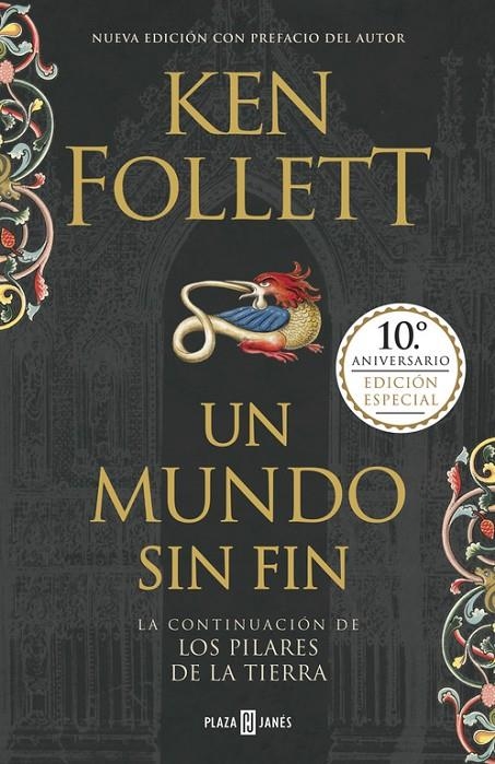 UN MUNDO SIN FIN (EDICIÓN 10º ANIVERSARIO) (SAGA LOS PILARES DE LA TIERRA 2) | 9788401019609 | KEN FOLLETT | Llibreria L'Altell - Llibreria Online de Banyoles | Comprar llibres en català i castellà online - Llibreria de Girona