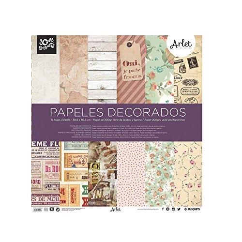 12 PAPERS DOBLE CARA ASSORTITS CANDY AND COQUETTE | 8422829562323 | CANDY AND COQUETTE | Llibreria L'Altell - Llibreria Online de Banyoles | Comprar llibres en català i castellà online - Llibreria de Girona