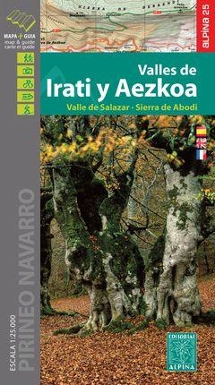 VALLES DE IRATI Y AEZKOA. VALLE DE SALAZAR-SIERRA DE ABODI. ESCALA 1:25.000 | 9788480906685 | Llibreria Online de Banyoles | Comprar llibres en català i castellà online