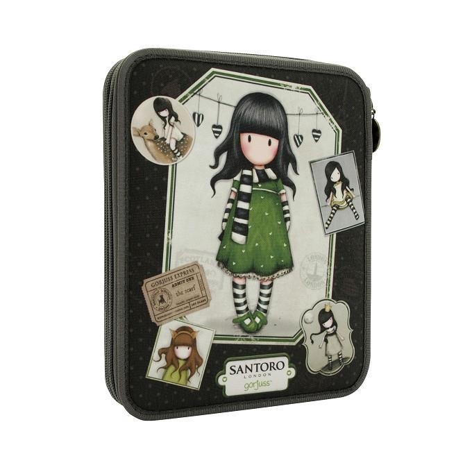 PLUMIER DOBLE GORJUSS VERD | 5018997618028 | GORJUSS | Llibreria L'Altell - Llibreria Online de Banyoles | Comprar llibres en català i castellà online - Llibreria de Girona