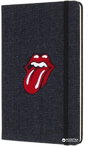LLIBRETA ROLLING STONES LARGE RULED DENIM | 8058341710890 | MOLESKINE | Llibreria L'Altell - Llibreria Online de Banyoles | Comprar llibres en català i castellà online - Llibreria de Girona