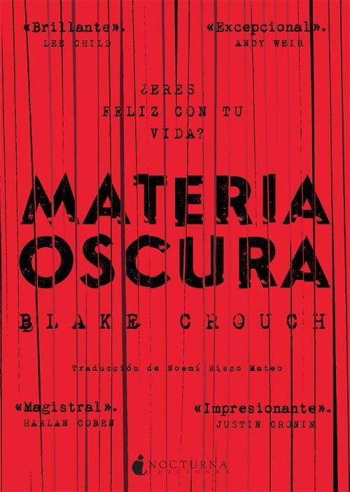 MATERIA OSCURA | 9788416858217 | CROUCH, BLAKE | Llibreria Online de Banyoles | Comprar llibres en català i castellà online