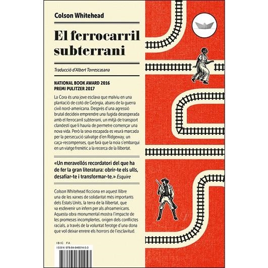 FERROCARRIL SUBTERRANI, EL | 9788494601453 | WHITEHEAD, COLSON | Llibreria Online de Banyoles | Comprar llibres en català i castellà online