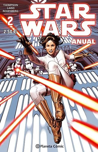 STAR WARS ANUAL 2 | 9788491465942 | THOMPSON, KELLY/LAISO, EMILIO | Llibreria L'Altell - Llibreria Online de Banyoles | Comprar llibres en català i castellà online - Llibreria de Girona