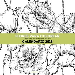 CALENDARI FLORES PARA COLOREAR 2018 | 9788448023560 | AA. VV. | Llibreria Online de Banyoles | Comprar llibres en català i castellà online