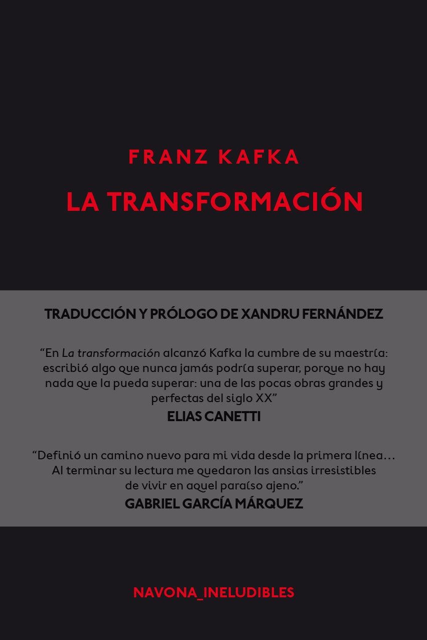 LA TRANSFORMACIÓN | 9788417181048 | KAFKA, FRANZ | Llibreria L'Altell - Llibreria Online de Banyoles | Comprar llibres en català i castellà online - Llibreria de Girona