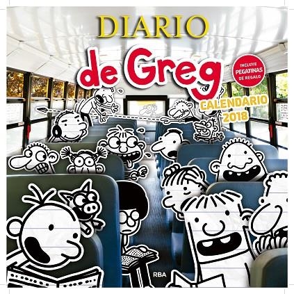 CALENDARIO DE GREG 2018 | 9788427212480 | KINNEY , JEFF | Llibreria Online de Banyoles | Comprar llibres en català i castellà online