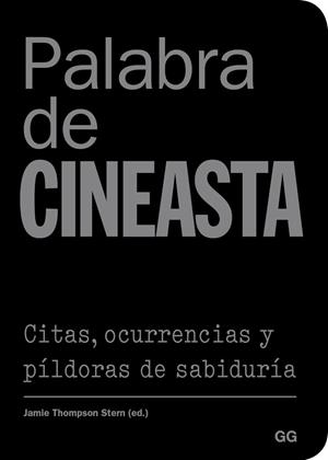 PALABRA DE CINEASTA | 9788425230226 | JAMIE THOMPSON STERN | Llibreria Online de Banyoles | Comprar llibres en català i castellà online