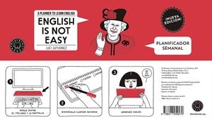 ENGLISH IS NOT EASY - PLANIFICADOR SEMANAL 2017 | 9788417059279 | GUTIÉRREZ, LUCI | Llibreria Online de Banyoles | Comprar llibres en català i castellà online