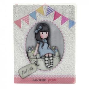 LLIBRETA PLASTIFICADA AMB PURPURINA. GORJUSS. EAT ME | 5018997618608 | Llibreria Online de Banyoles | Comprar llibres en català i castellà online