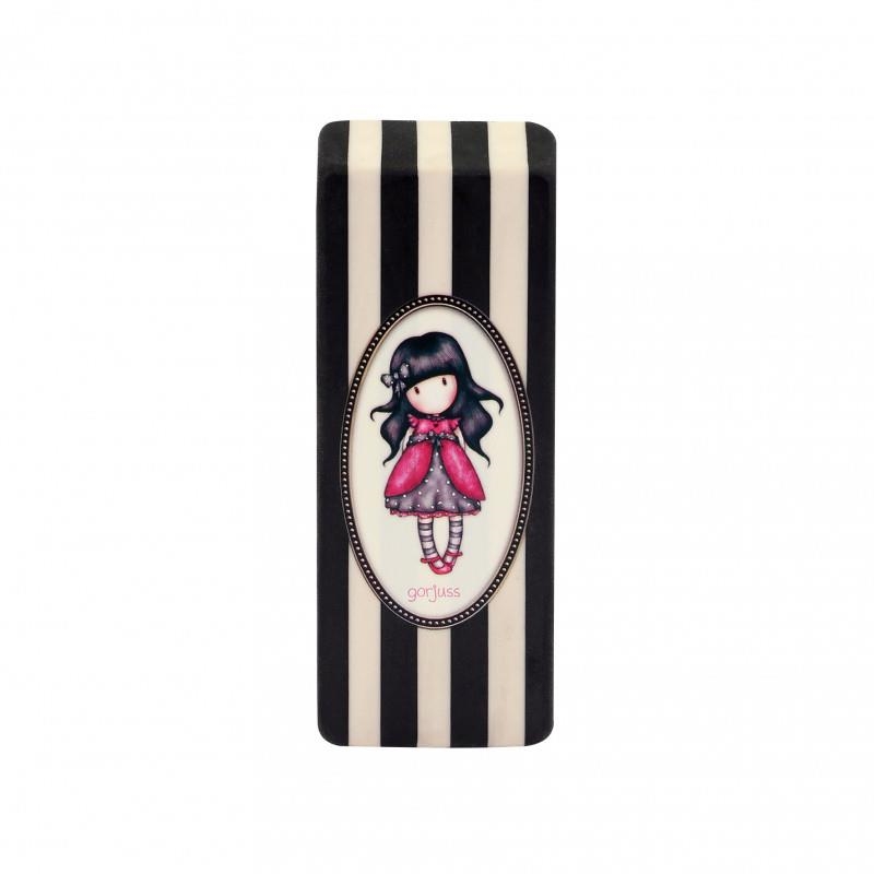 GOMA D'ESBORRAR GORJUSS CHAROL STRIPE ROSA | 5018997619568 | GORJUSS | Llibreria L'Altell - Llibreria Online de Banyoles | Comprar llibres en català i castellà online - Llibreria de Girona