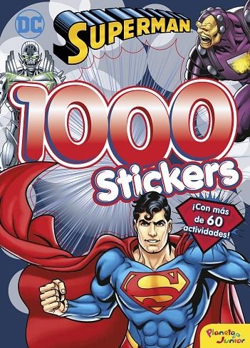 SUPERMAN. 1000 STICKERS | 9788408166023 | DC SUPERHÉROES | Llibreria Online de Banyoles | Comprar llibres en català i castellà online