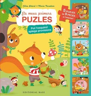 ELS MEUS PRIMERS PUZLES. POL L'ESQUIROL APLEGA PROVISIONS | 9788416587841 | POTARD, CÉLINE/NERADOVA, MARIA | Llibreria Online de Banyoles | Comprar llibres en català i castellà online