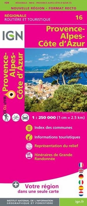 PROVENCE-ALPES-CÔTE D'AZUR | 9782758542247 | IGN | Llibreria Online de Banyoles | Comprar llibres en català i castellà online